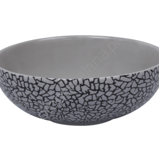 ZINA GREY NIGHT SALATERKA 23,5 cm - Alumina Bogucice