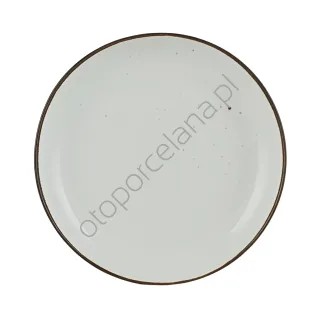 RUSTIC SNOW TALERZ DESEROWY 22 cm - Alumina Bogucice