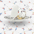 ARLEKIN filiżanka espresso ze spodkiem AP103 100 ml - 4