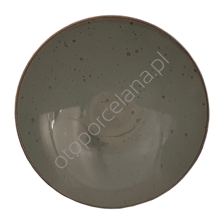 COTTAGE GRAPHITE TALERZ GŁĘBOKI 22 cm - Alumina Bogucice