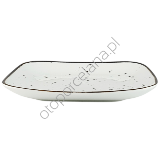 COTTAGE WHITE TALERZ PŁYTKI SQUARE - Alumina Bogucice