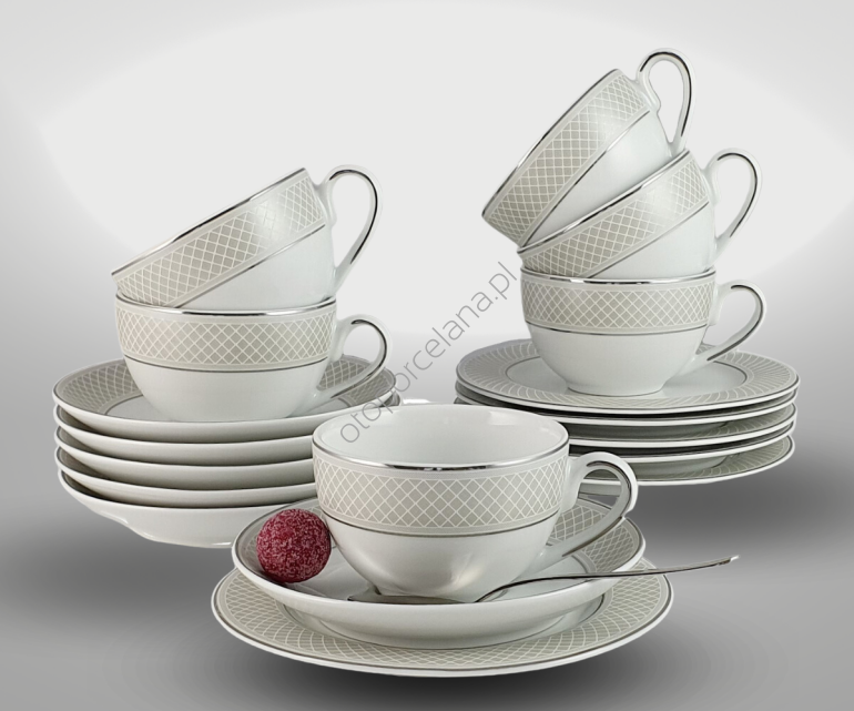 SCANIA CLASSIC NEW  zestaw do herbaty 6 osobowy/ 12 sztuk