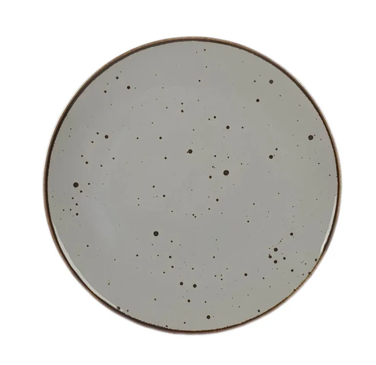 COTTAGE GREY TALERZ PŁYTKI 27,5 cm - Alumina Bogucice