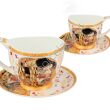 G. KLIMT filiżanka Big VANESSA, POCAŁUNEK 350 ml (białe tło) - 3