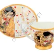 G. KLIMT filiżanka Big VANESSA, POCAŁUNEK 350 ml (białe tło) - 2