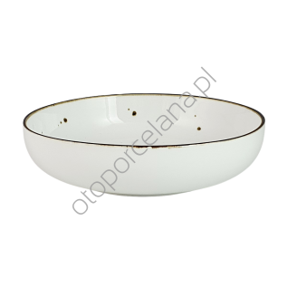 COTTAGE WHITE TALERZ GŁĘBOKI 21 cm nordica - Alumina Bogucice