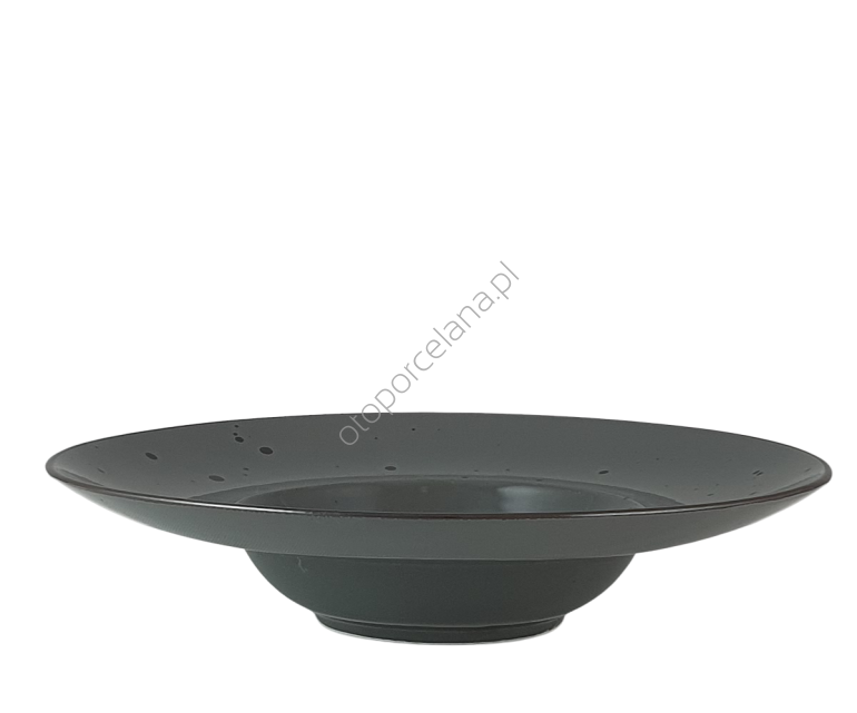 COTTAGE GRAPHITE TALERZ GŁĘBOKI PASTA 28 cm - Alumina Bogucice