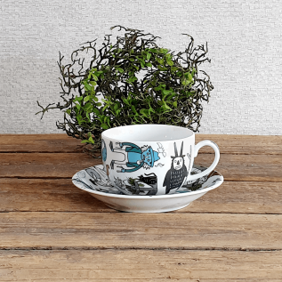 BEBOKI i inni filiżanka ze spodkiem 200 ml