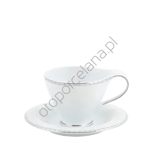 JULIA PLATIN filiżanka ze spodkiem 200 ml