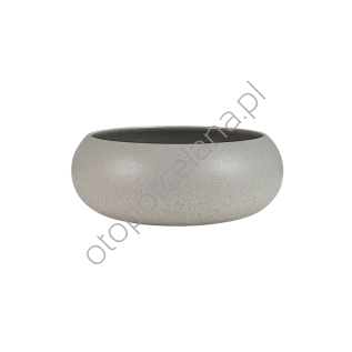 GRANITE SILVER GREY SALATERKA ORGANIC 16 cm - Alumina Bogucice