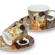 G. KLIMT zestaw 2 filiżanek do espresso, POCAŁUNEK 100 ml - 2