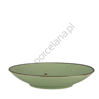 COTTAGE GREEN TALERZ GŁĘBOKI 22 cm - Alumina Bogucice