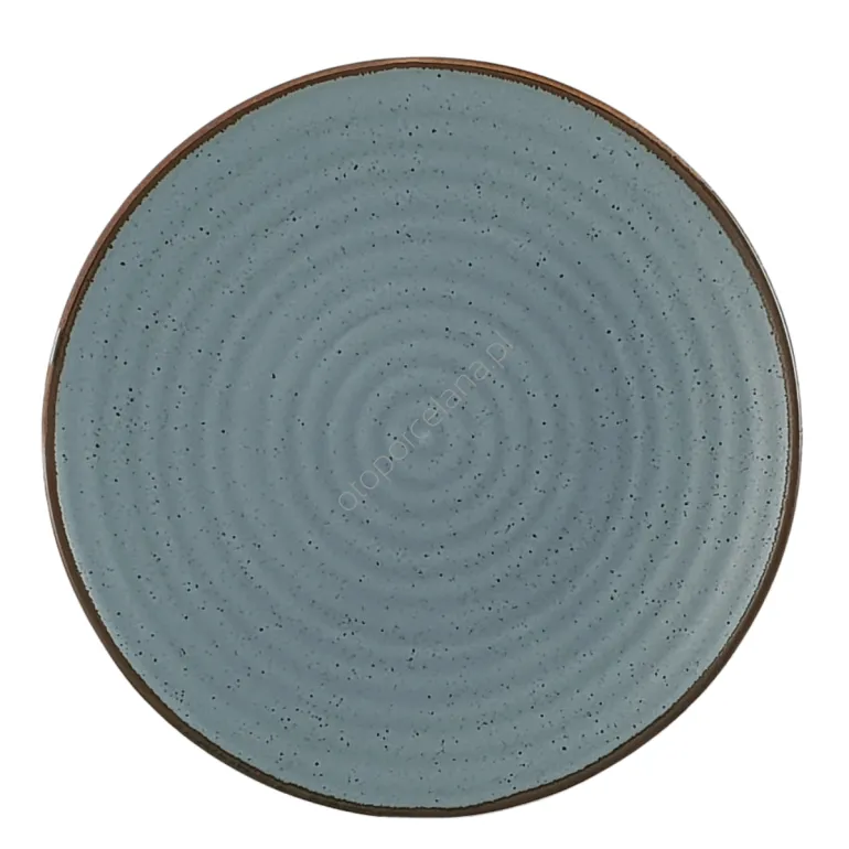 CIRCUS BLUE TALERZ DESEROWY 21,5 cm - Alumina Bogucice