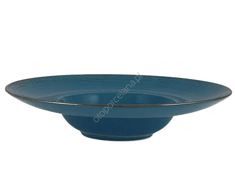 NOSTALGIA LAZUR TALERZ GŁEBOKI PASTA 28 cm - Alumina Bogucice