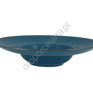 NOSTALGIA LAZUR TALERZ GŁEBOKI PASTA 28 cm - Alumina Bogucice