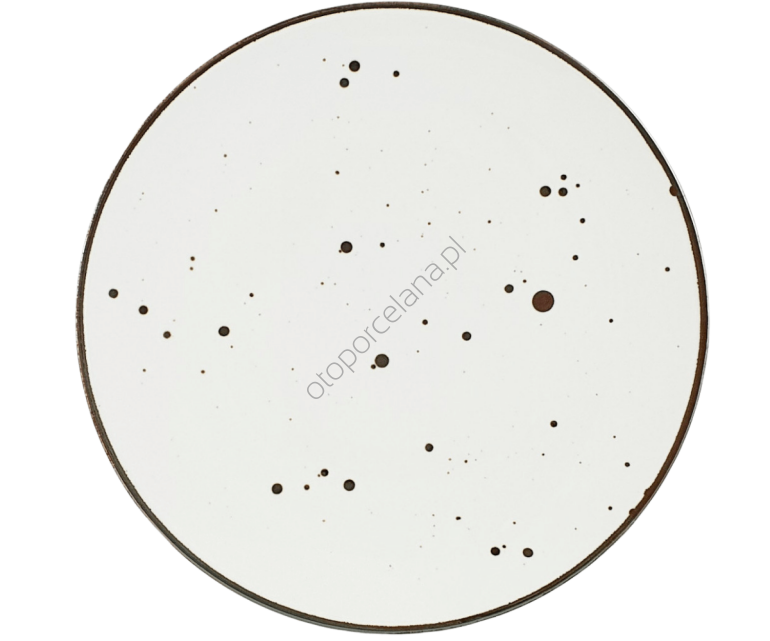 COTTAGE WHITE PÓŁMISEK OKRĄGŁY 31 cm - Alumina Bogucice