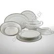 GEOS PLATIN serwis obiadowy 6 osobowy/ 25 sztuk - 2