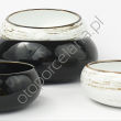NOSTALGIA WHITE SALATERKA 16 cm ORGANIC - Alumina Bogucice - 2
