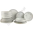 COTTAGE WHITE nordica zestaw talerzy 18 el.- Alumina Bogucice - 2