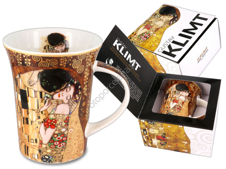 G. KLIMT kubek, POCAŁUNEK 350 ml