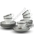 REMUS PLATIN  serwis do herbaty 6 osobowy/ 12 sztuk AP101 - 2