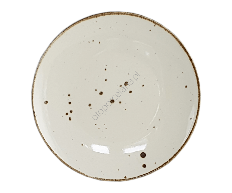 COTTAGE CREAM TALERZ DESEROWY 21,5/22 cm - Alumina Bogucice