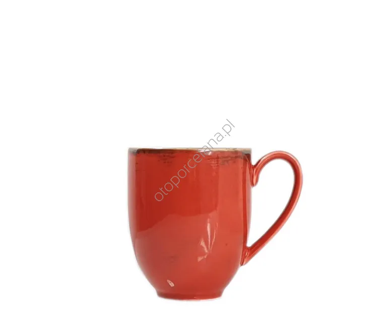 NOSTALGIA RED KUBEK 400 ml - Alumina Bogucice