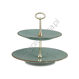 COTTAGE TIFFANY ETAŻERKA/PATERA 2 POZIOMOWA - Alumina Bogucice