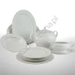 EMILY PLATIN serwis obiadowy 6 osobowy/ 24 sztuk AP101 - 3