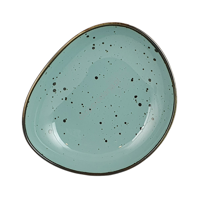 COTTAGE TIFFANY TALERZ GŁĘBOKI AQUA 23 CM - Alumina Bogucice