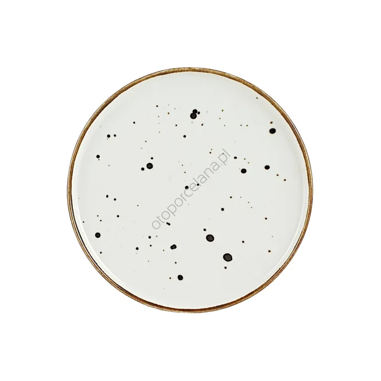COTTAGE WHITE TALERZ DESEROWY 21 cm nordica - Alumina Bogucice