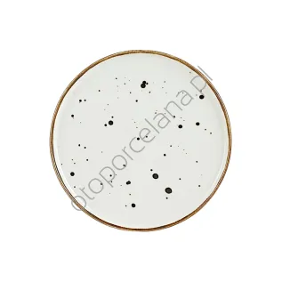 COTTAGE WHITE TALERZ DESEROWY 21 cm nordica - Alumina Bogucice