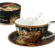 G. KLIMT filiżanka ze spodkiem, ADELA 360 ml (czarne tło) - 3