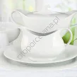 GAMMA WHITE PLUS serwis obiadowy 12 osobowy/ 45 sztuk. - 2