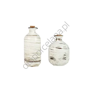 NOSTALGIA WHITE zestaw oliwa/ ocet - Alumina Bogucice