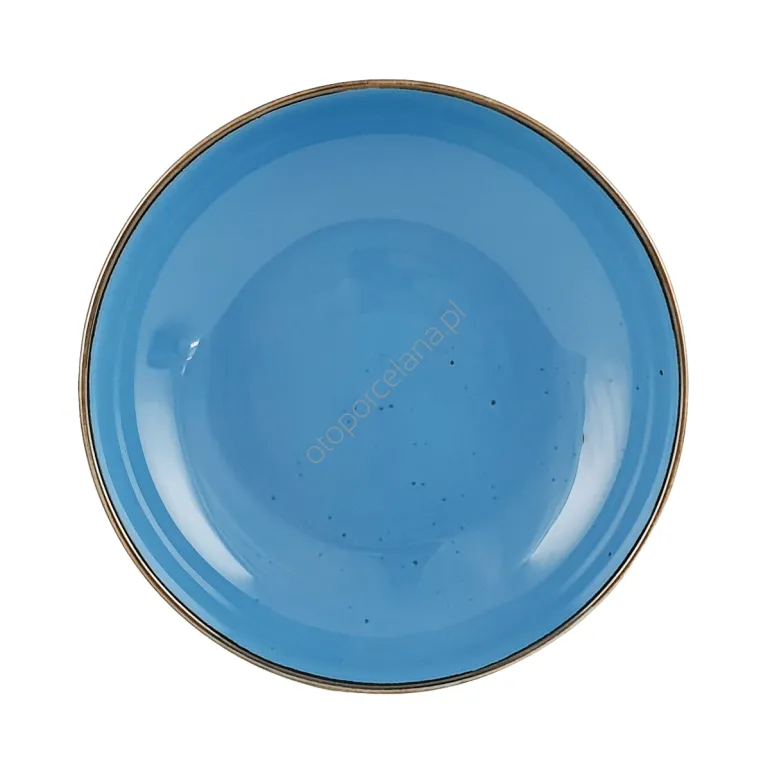 RUSTIC BLUE TALERZ GŁĘBOKI COUP SOUP 19,5 cm - Alumina Bogucice
