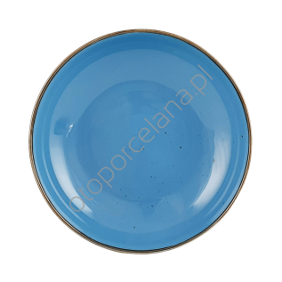 RUSTIC BLUE TALERZ GŁĘBOKI COUP SOUP 19,5 cm - Alumina Bogucice