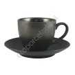 TERREA BLACK FILIŻANKA ZE SPODKIEM 300 ml - Alumina Bogucice - 3