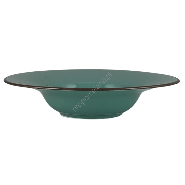 RUSTIC GREEN TALERZ GŁĘBOKI PASTA 27 cm - Alumina Bogucice