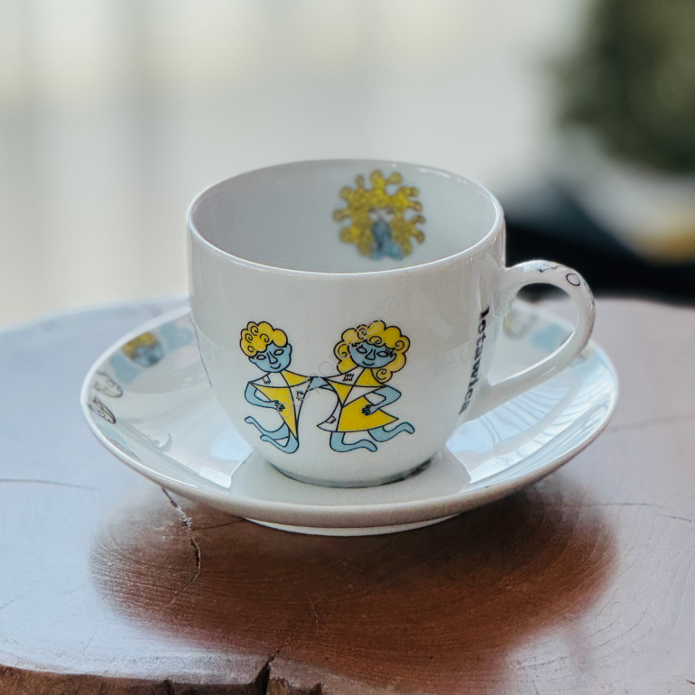 LOTAWIEC_LOTAWICA filiżanka z spodkiem AP105 linea