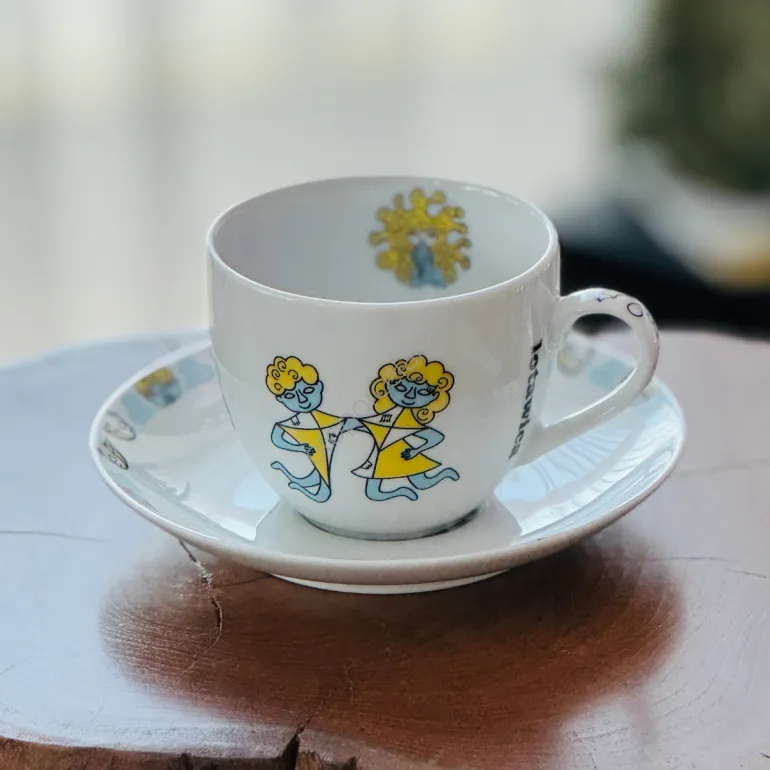 LOTAWIEC_LOTAWICA filiżanka z spodkiem AP105 linea