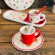 SWEET zestaw TETE a TETE espresso z tacką - 6