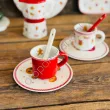 SWEET zestaw TETE a TETE espresso z tacką - 9