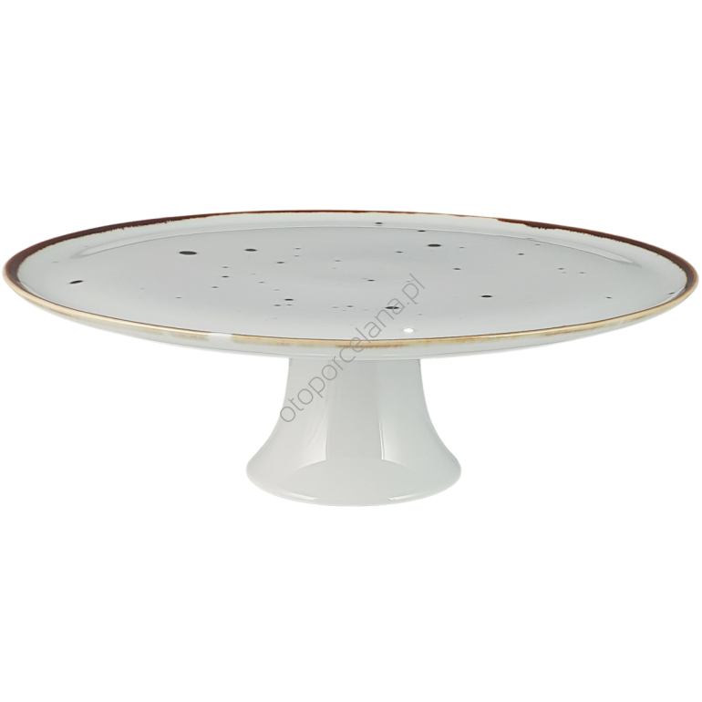 COTTAGE WHITE patera na ciasto 31 cm - Alumina Bogucice