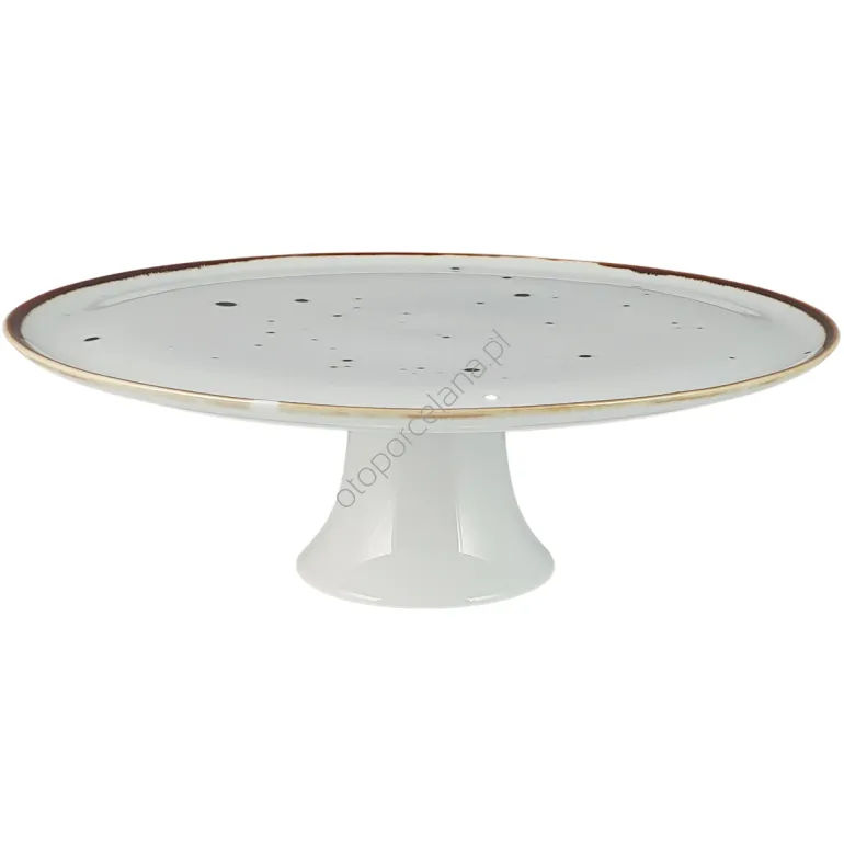 COTTAGE WHITE patera na ciasto 31 cm - Alumina Bogucice