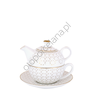 OKTAN zestaw czajnik z filiżanką 2 w 1, 300 ml