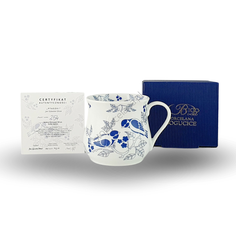 PTASZKI - SZOLKA, KUBEK 500 ml