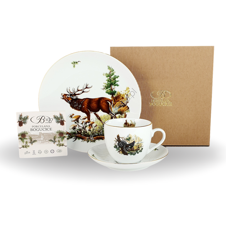 POLOWANIE zestaw śniadaniowy 1/3 el.