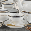 OFELIA GOLD serwis do herbaty 6 osobowy/ 15 sztuk AP101 - 2