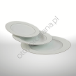 EMILY PLATIN komplet talerza 6 osobowy/ 18 sztuk AP101 - 3